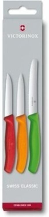 Victorinox Swiss Classic - 3er-Set Obst- und Gemüsemesser - Edelstahl