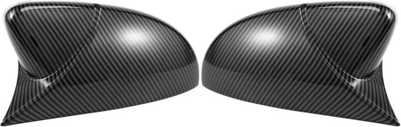 Für Scirocco 2009-2018 Kunststoff Tür Seitenflügel Rückspiegel Ox Horn Abdeckkappe Autozubehör