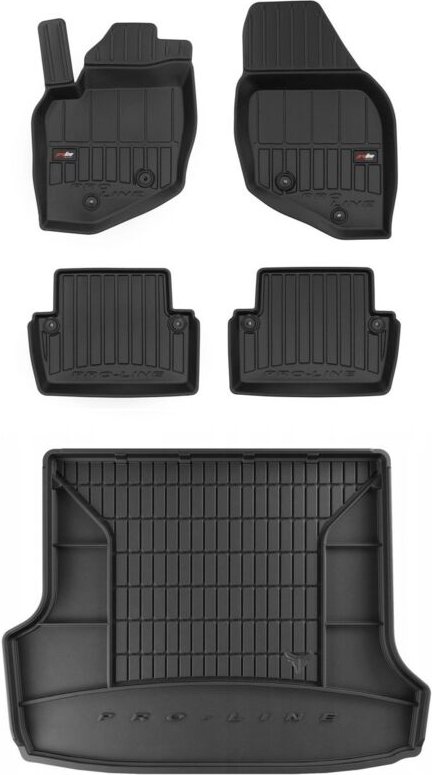 SET 3D Gummimatten Volvo XC70 1 Kombi 1999-2007