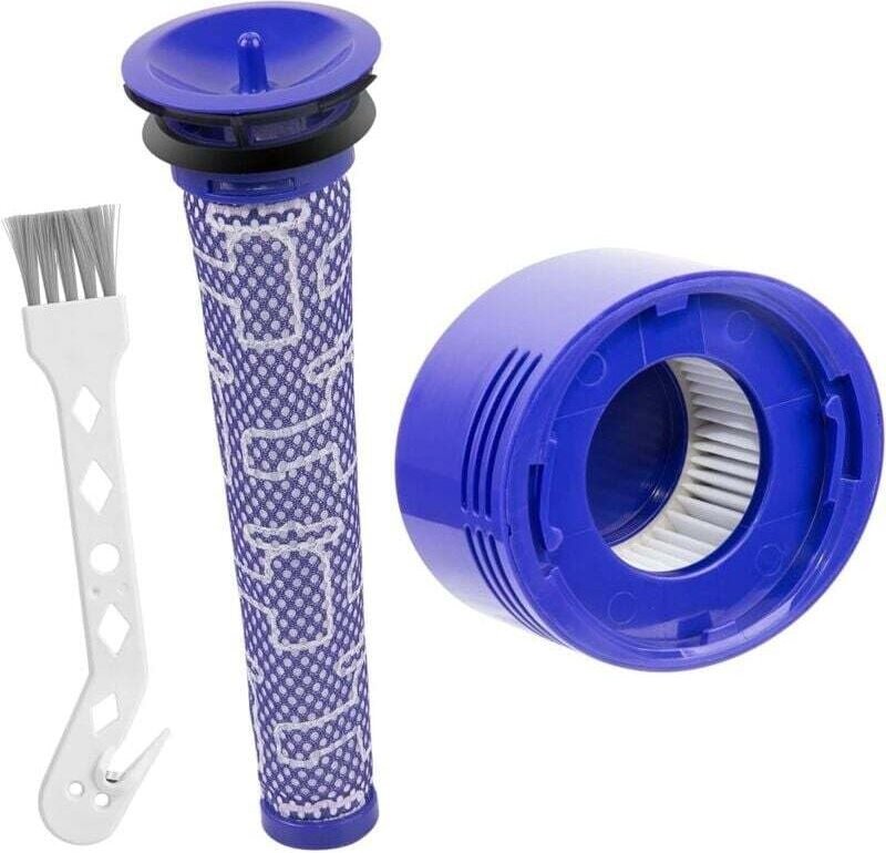 Vtizikl Filtre V8 pour aspirateur sans fil Dyson V8 V7 SV10 Animal Absolute Motorhead, référence DY-96566101, filtres av...