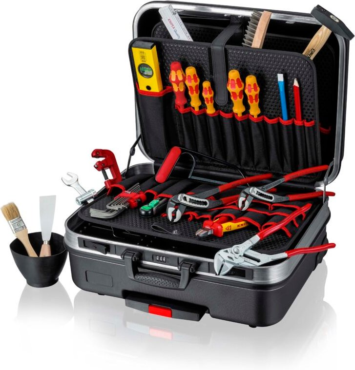 Werkzeugkoffer "big Basic Move Sanitär 23-tlg. - Knipex