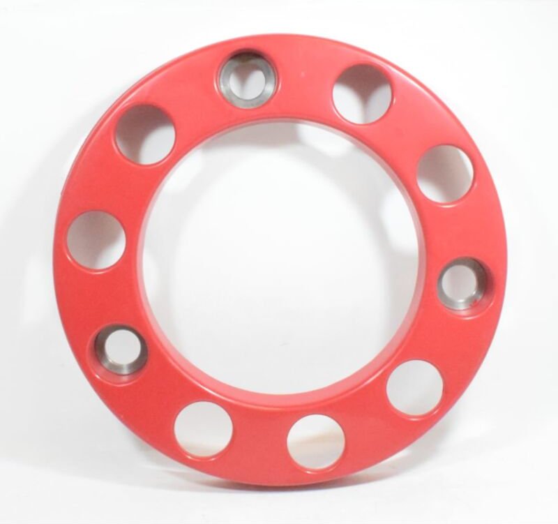 PVC Radmutterabdeckung für Lastwagen 22.5 in ROT, BB105440