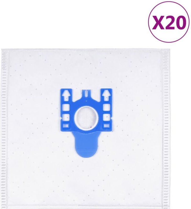 Staubsaugerbeutel für Miele gnh 20 Stk. Vidaxl 15805