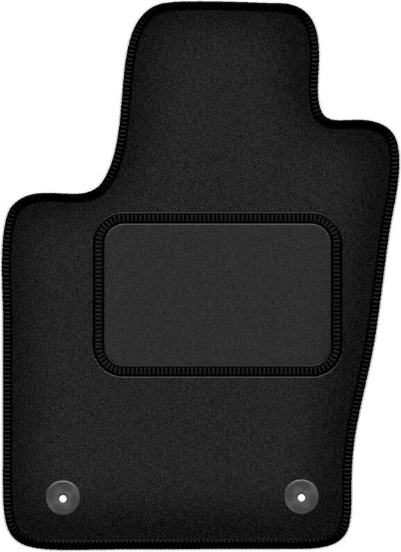 Fahrermatte schwarz für: Dodge Durango III 7-Sitzer (2010-2020)