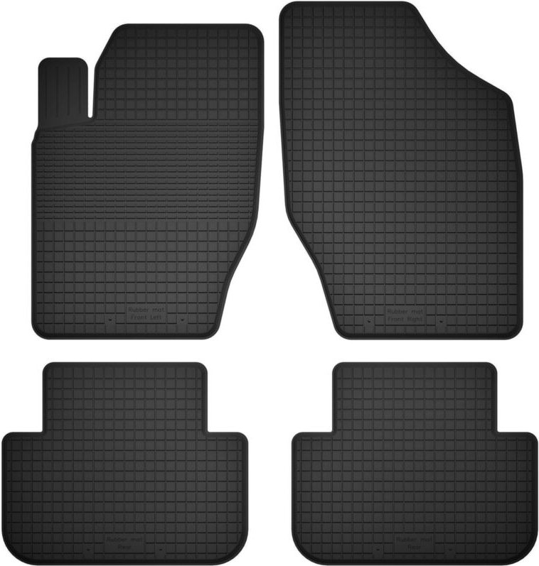 Gummi-Automatten, 4er-Set, Universalmodell: Citroen C4 II Fließheck, Kombi (2010-2018)