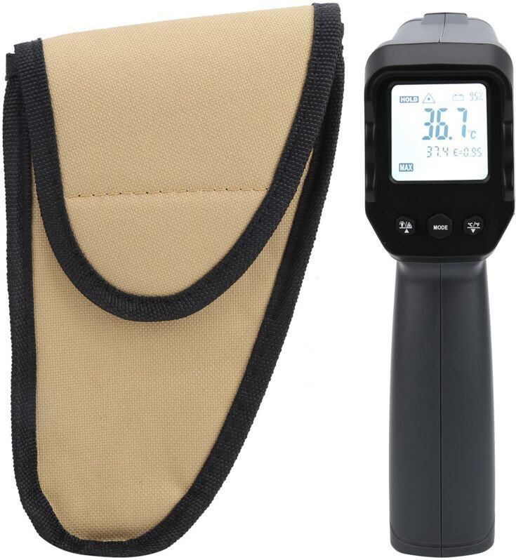 Berührungsloses digitales Infrarot-Thermometer für Hochtemperaturmessungen (Temperaturbereich: -50℃-1100℃)