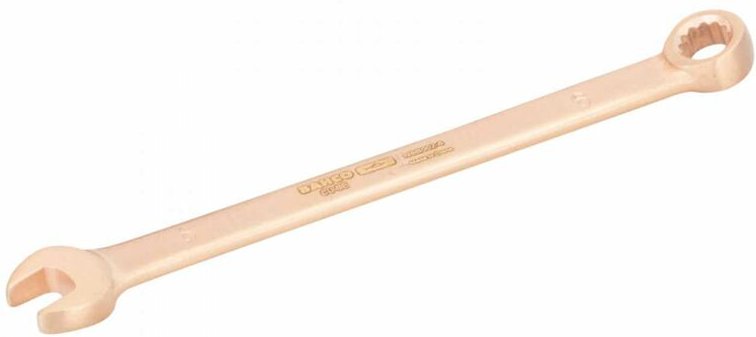 Bahco Funkenfreier 20-mm-Ring-Maulschlüssel aus Kupferberyllium, 215 mm