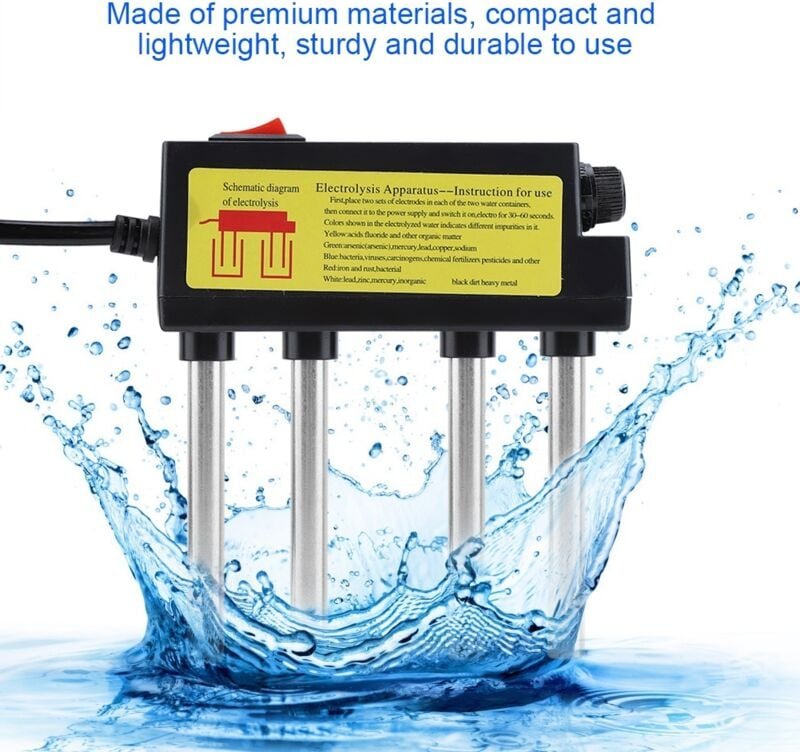 Tragbares Wasserqualitätsmessgerät, Wasserverunreinigungsmonitor, Elektrolyseur-Tester