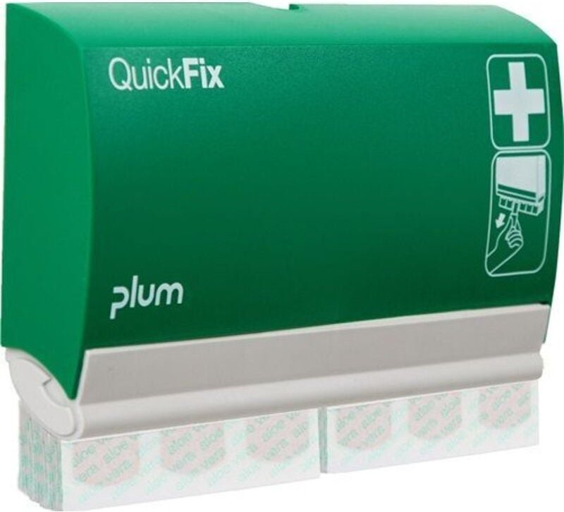 Quickfix® aloe vera 5506 Pflasterspender (b x h x t) 232 x 133 x 33 mm inkl. Wandhalterung - Plum