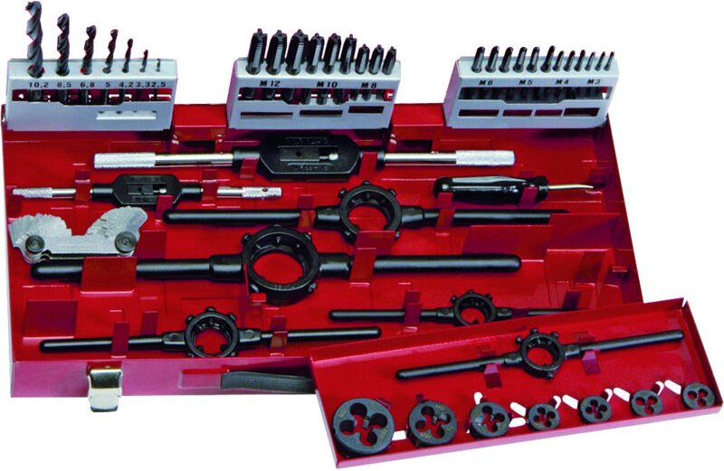 Format - Handgewindebohrer-Set DIN352 hss dampfangelassen M3-12