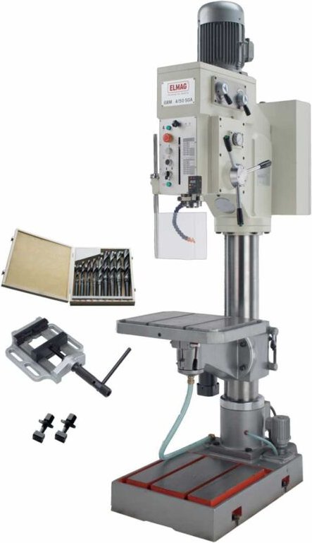 Getriebe-Säulenbohrmaschine GBM 4/50 SGA - Set