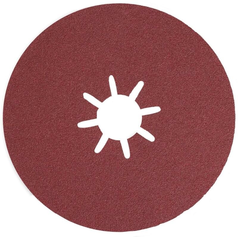 Starcke - Fiberscheibe ø 125 x 22.2 mm Korn 16 für Metallschliff Inhalt: 25 Stück