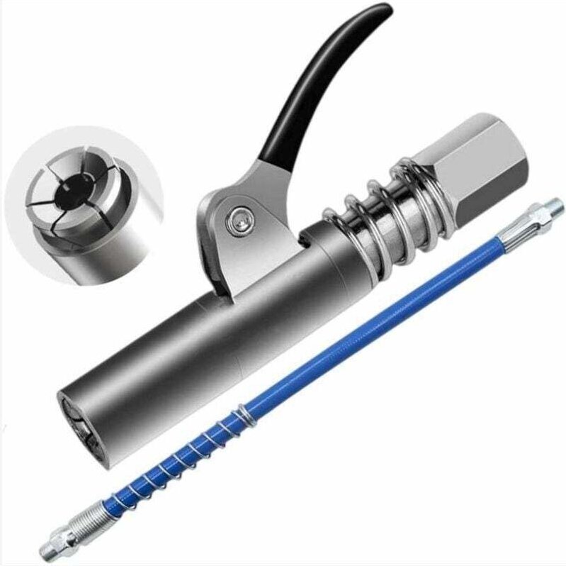 HIQE-FL Fettpressenanschluss, Original Fettpumpendüsenkupplung, Fettpumpendüse, Fettpressen, Fettpressenkupplung (A)