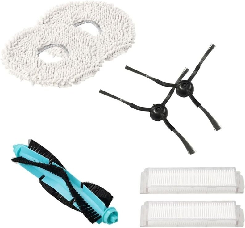 Hauptseitenbürste HEPA-Filter Mopptuch Ersatzteile