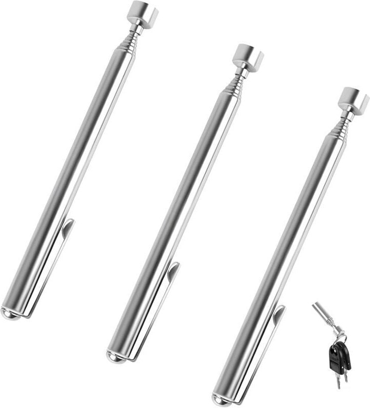ZVD-3-teiliges magnetisches Teleskop-Aufnahmewerkzeug, flexibles Magnet-Aufnahmewerkzeug, einziehbarer Aufnahmestab mit ...