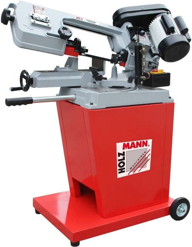 Holzmann - 230V metallbandsäge 45° bandsäge säge 3 geschwindigkeit BS128HDR