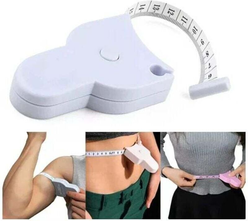 Weißes Maßband für Kleidung, Haushaltsmaßband, spezielle Taillen- und Beinumfangsmessung