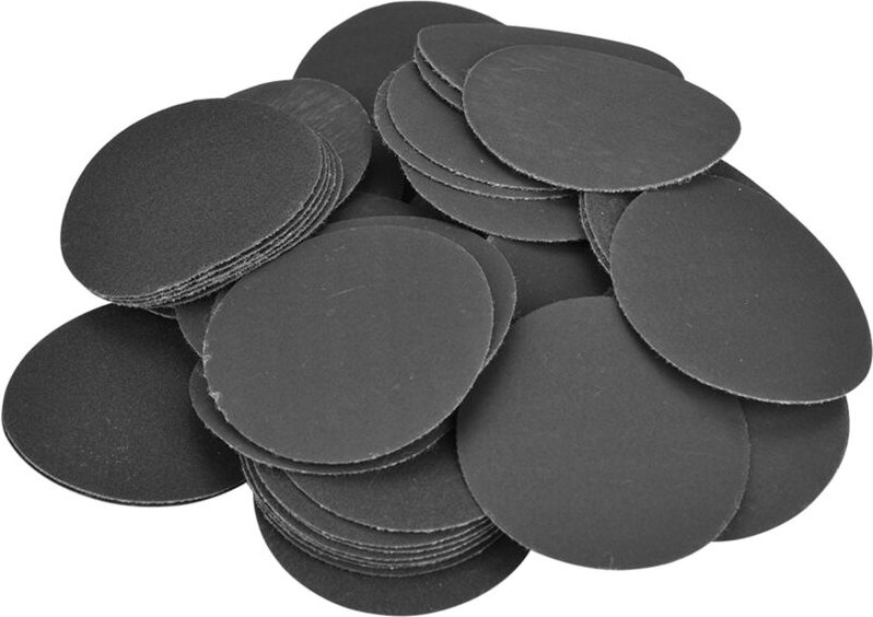 50 selbstklebende 50-mm-Schleifscheiben, Schleifpapier (Körnung 400)