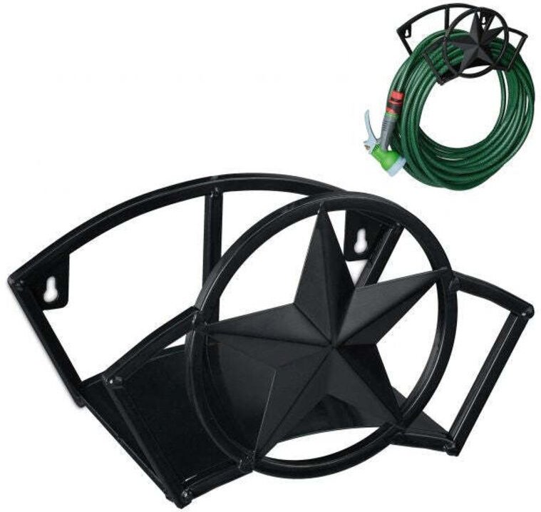 Wall mounted hose pipe holder