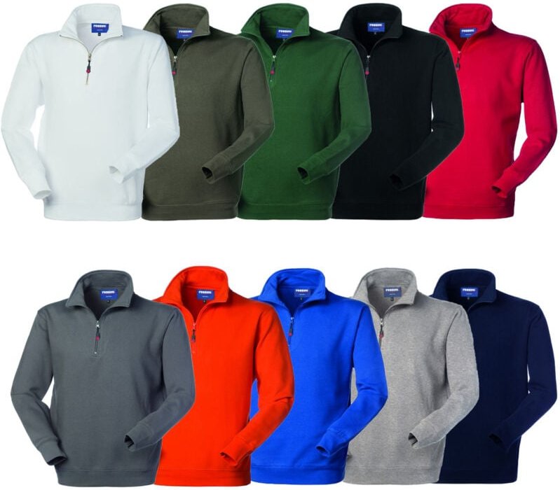 Rossini Illuminazione - Rossini Perth Arbeits-Sweatshirt mit halbem Reißverschluss - l - Schwarze