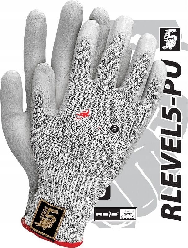 DRAGON RLEVEL starke Schnittschutzhandschuhe Größe 7