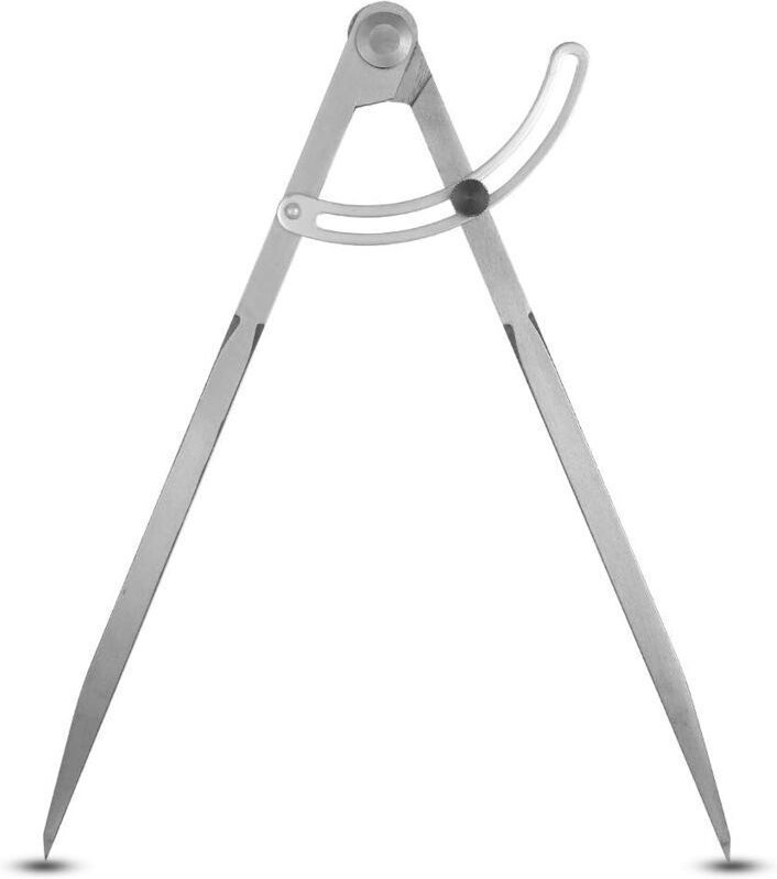 Professioneller Trockenspitzenzirkel aus Kohlenstoffstahl, 300 mm großer Durchmesser, Zirkel für Zimmerleute, Schreiner,...