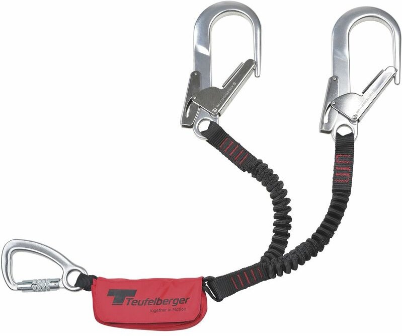 Bandfalldämpfer FallSorb y-bungy en 355 Länge 125 cm 2 Karabiner - Teufelberger