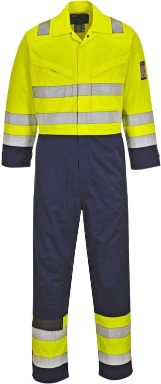 Overall Hv Modaflame Farbe: Gelb/Navy Größe XXL - Portwest