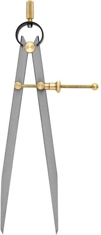 Trockennadelkompass, Flügelzirkel, 200 mm, Kompass