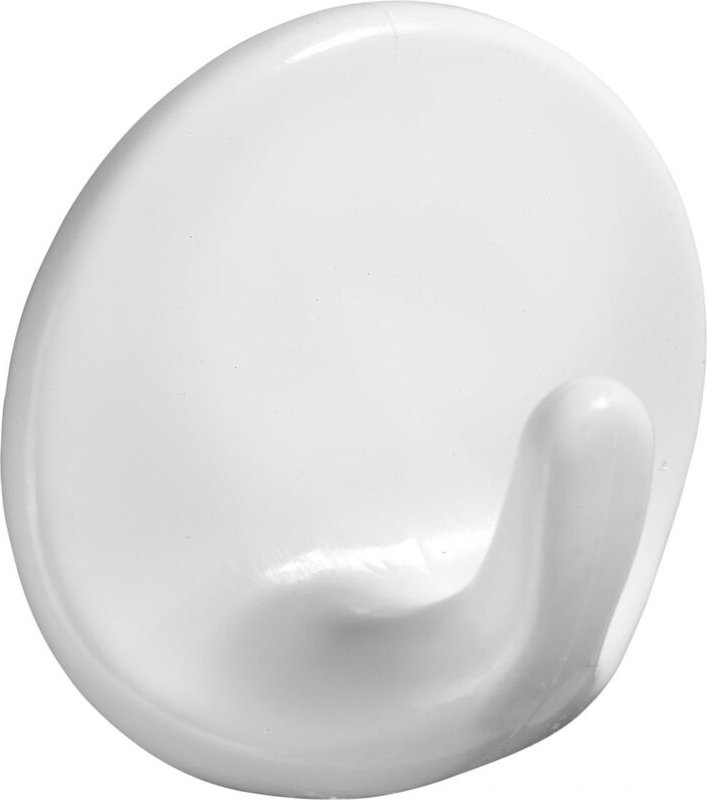 Klebehaken 36 x 36 x 20 mm weiß - 2 Stück Haken - Hettich