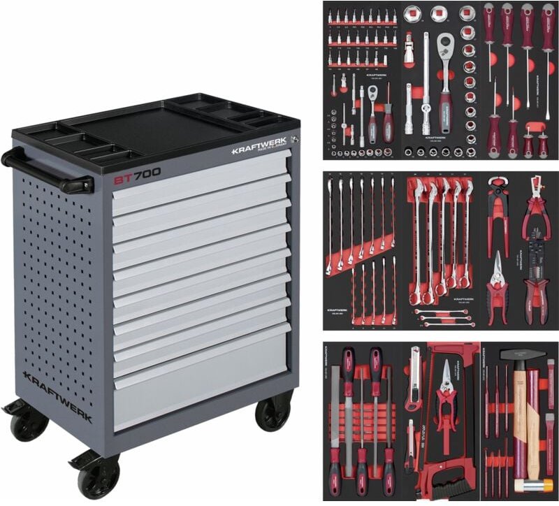 Werkstattwagen BT700 8 Schubladen 143-tlg.