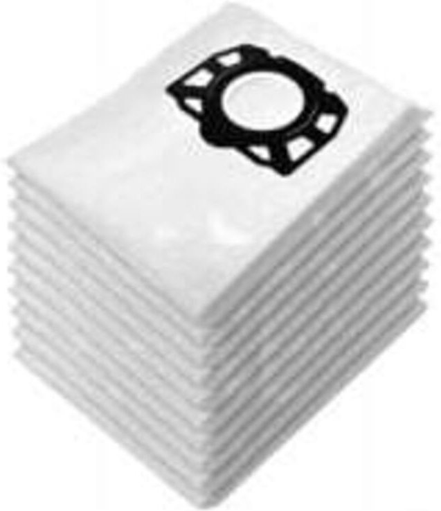 10er-Pack Staubsaugerbeutel für Kärcher WD4, WD5, WD6, MV4, MV5 und MV6 – Waschbare Beutel