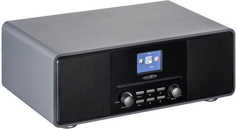 HRA19DAB/GR Tischradio dab+, dab, ukw MP3, cd, dab+, Bluetooth®, aux, ukw Inkl. Fernbedie - Reflexion