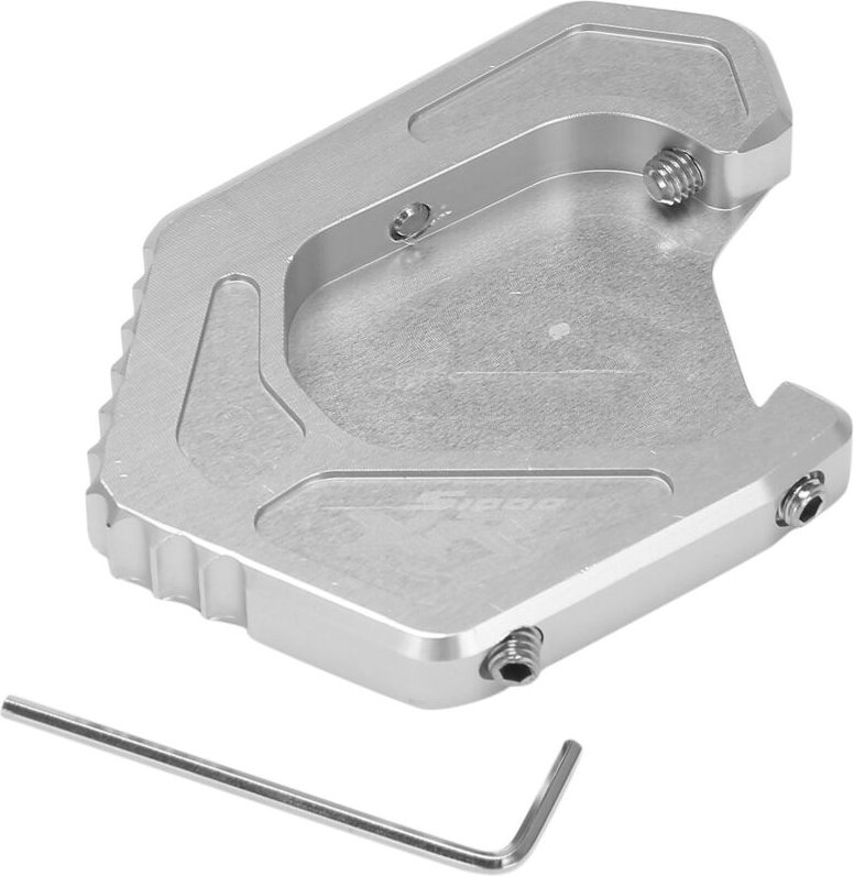 Motorrad VergrößErtes Fuß StüTzen Polster Seiten VerläNgerungs für S1000XR S1000 XR 2020-2022 Silber