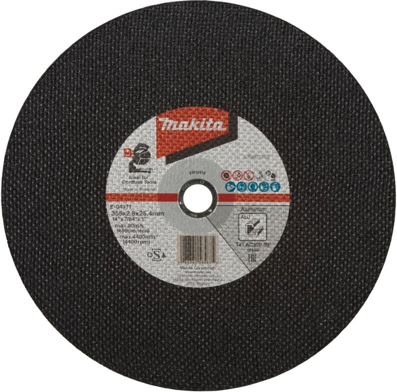 E-04977-5 Schleifscheibe 355x28x254mm Aluminium (5 Stk.) - Makita