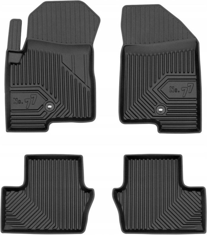 Gummimatten Dodge Caliber 2006-2011 Kofferraum 77