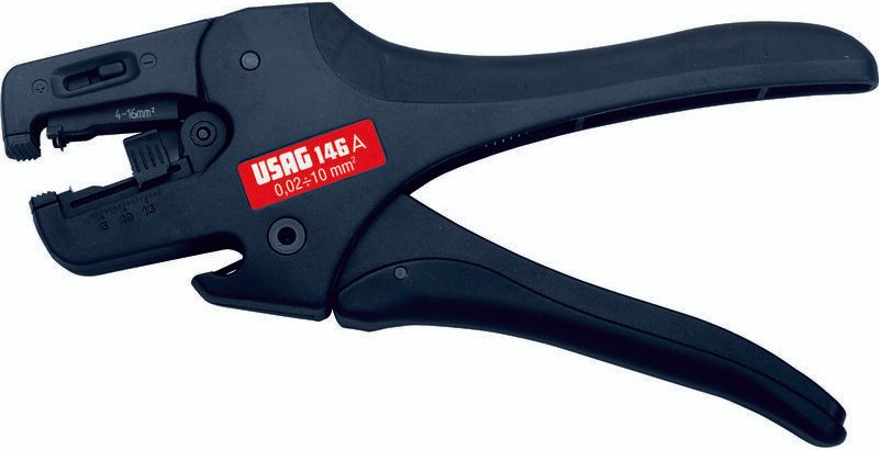 Usag - U01460003 Zange Zum Schneiden Abisolieren Elektrischen Leitungen