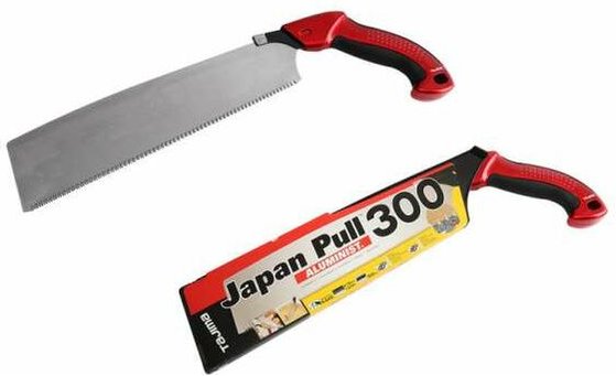 Tajima - Japan Pull Aluminist® 300 Zugsäge 300 mm, 2 Komponentengriff, JPR300A/R1