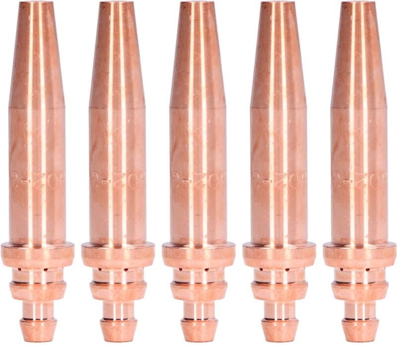 Set mit 5 Acetylen-Schneiddüsen für effizientes und stabiles Arbeiten mit zuverlässiger Leistung, einfacher Installation...