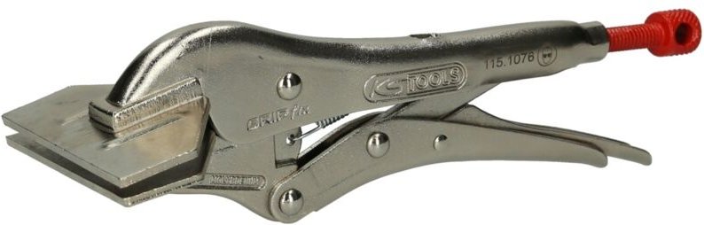 Extra flacher Schraubzwinge mit Backen 0-50 mm