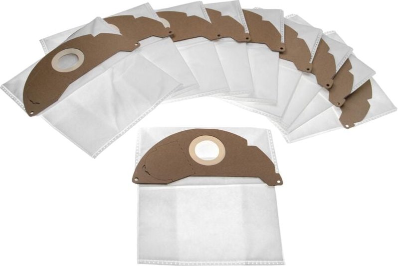 vhbw 10x Staubsaugerbeutel kompatibel mit Kärcher A 2024 pt, A 2054 Me, A 2064 PT, A 2074 PT, A 2206, A 2236 Staubsauger...
