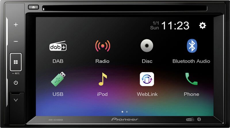 Pioneer - AVH-A240DAB DD-Mediacenter