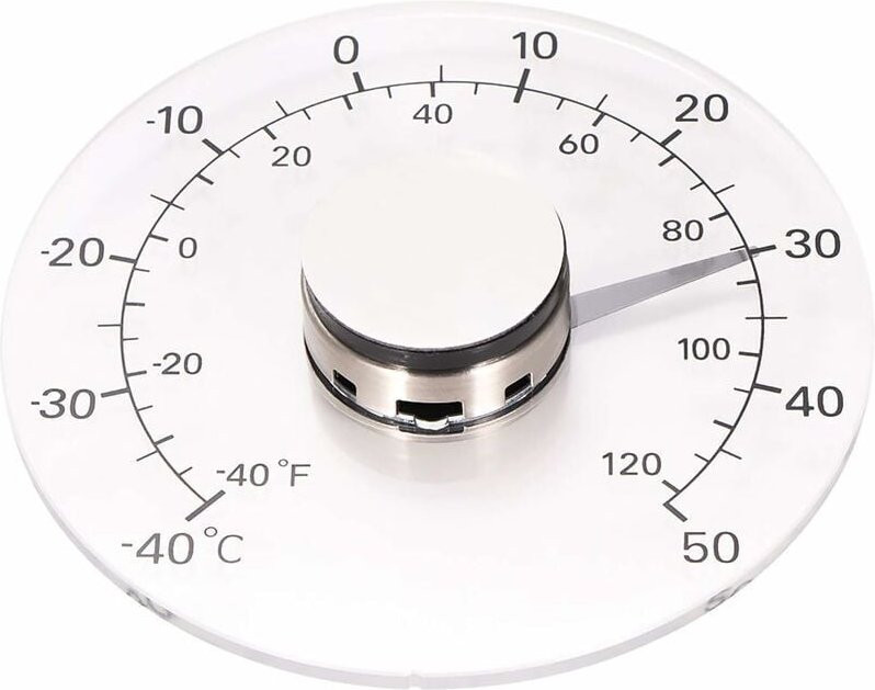 Digitales Thermometer, Fensterthermometer für den Außenbereich, selbstklebend, wasserdicht, Temperaturanzeige