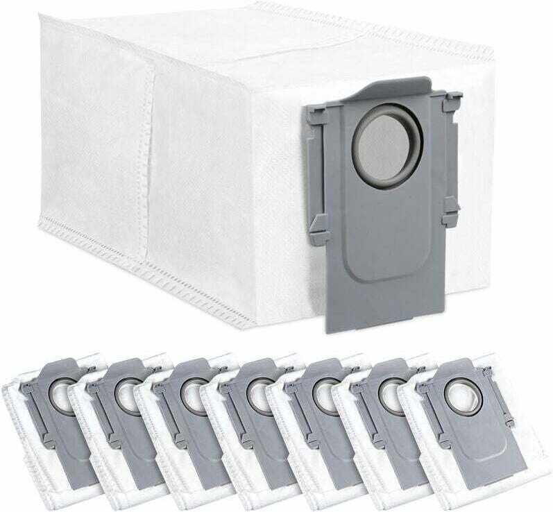 8er-Pack Staubbeutel für den Roborock Q Revo Saugroboter, großes Fassungsvermögen von 2,7 Litern, inklusive einzelner Er...