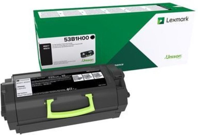 Lexmark 53B2H00 MS817, 818 Rückgabe-Toner Schwarz für ca. 25.000 Seiten (53B2H00)