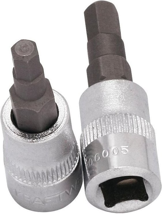 1/4" Innensechsk-Bit-Stecknuss 7 mm