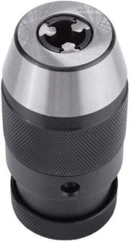 Jalleria - Hochleistungs-Bohrfutter, 0–13 mm, 1/2 B16 Schnellspannbohrfutter aus Stahl für elektrische Drehmaschinen
