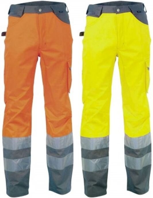 Cofra Light Arbeitshose mit hoher Sichtbarkeit - 48 (EU) - Orange