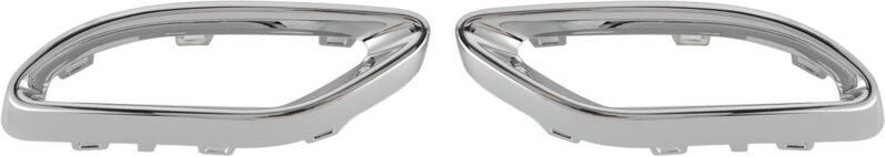 Auspuffblenden aus glänzendem Chrom, Ersatzteil für Mercedes-Benz ABCE GLC CLS Klasse W177 W247 W205 W213 X253 C257
