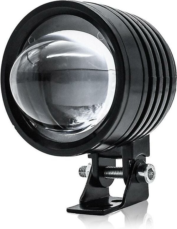 Woosien - 3-Zoll-Motorrad-Scheinwerfer 30 w 6000 lm Fisheye-LED-Motorrad-Licht-Scheinwerfer, der Nebelscheinwerfer fährt